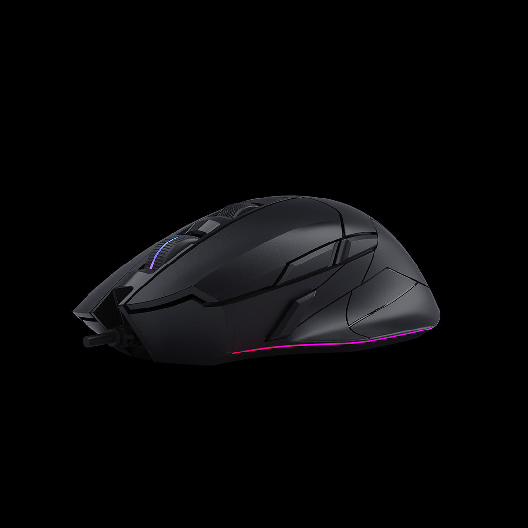 Bloody Mouse W70 Max RGB Gaming Mouse Stone Black