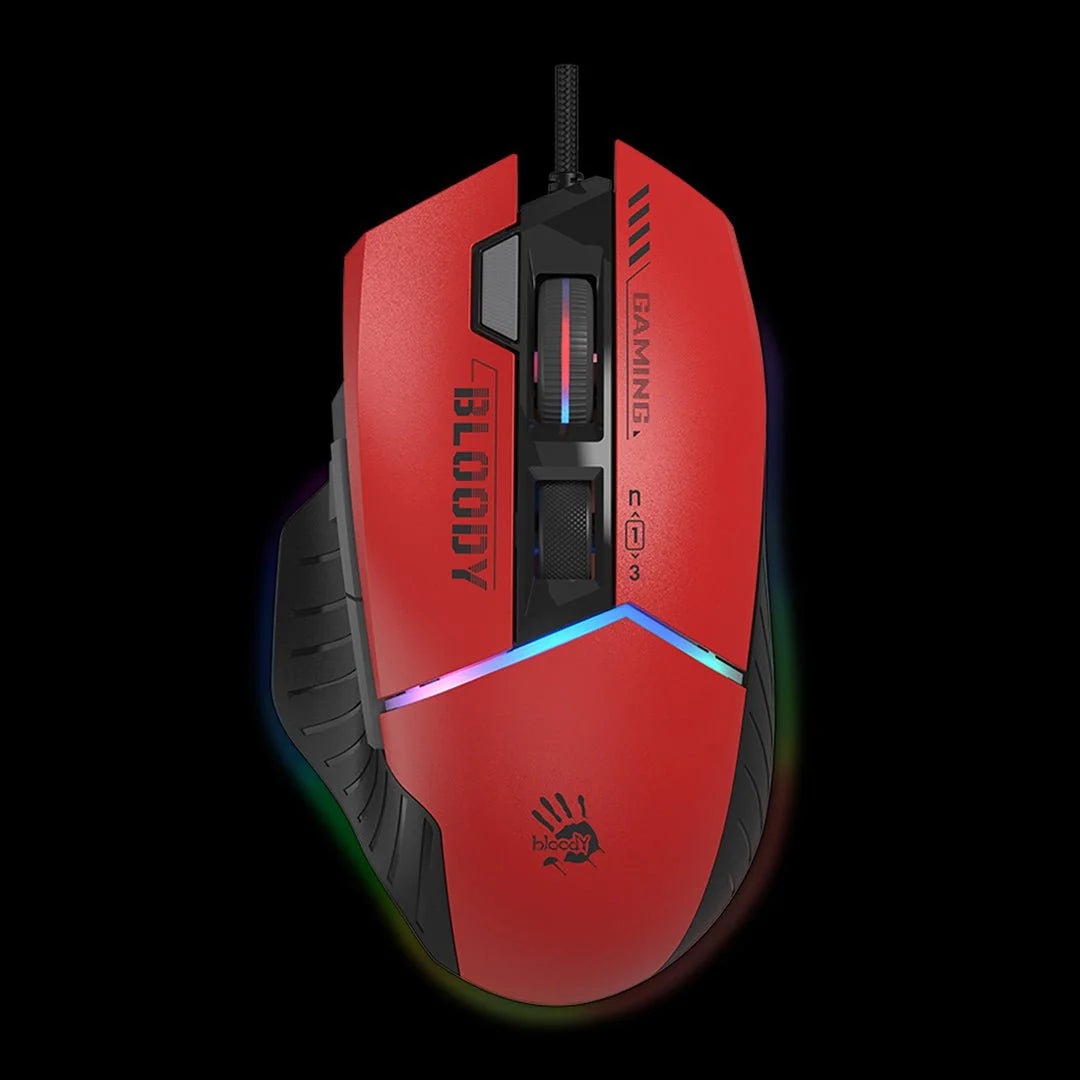 Bloody Mouse W95 Max RGB Sports Red