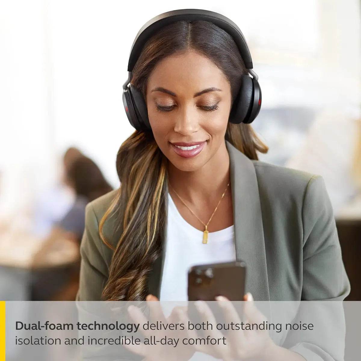 Jabra Headset Evolve2 75 Wireless USB-A Box