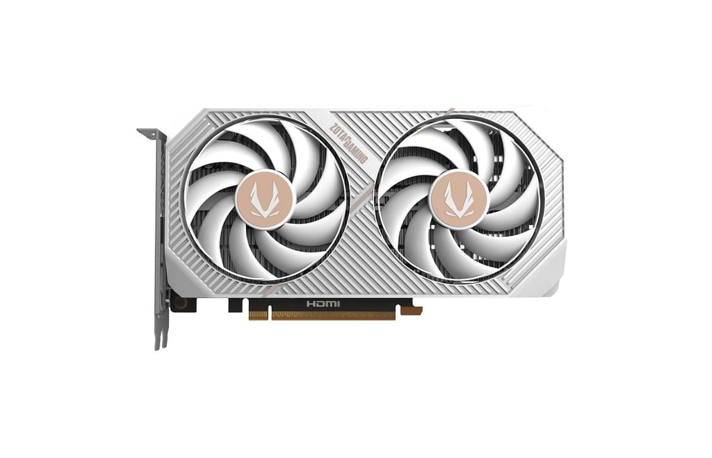 ZOTAC Graphics Card RTX 5060 8GB Twin Edge White