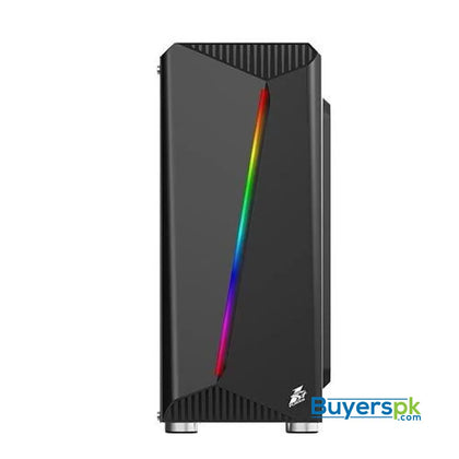 1st Player Rainbow R3 Black without Fans Mid-tower Atx Gaming Case - Casing Price in Pakistan
