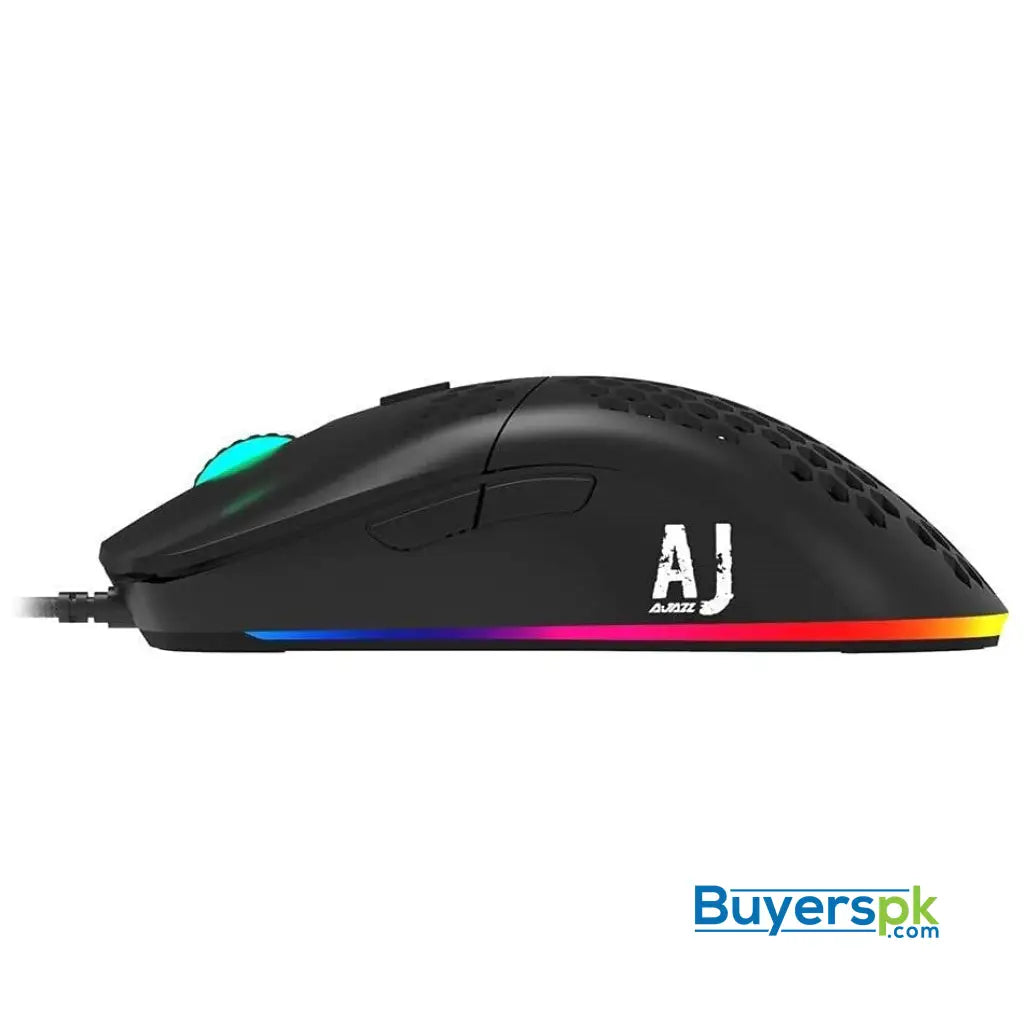 A-jazz Aj390r Rgb Black Mouse - Price in Pakistan