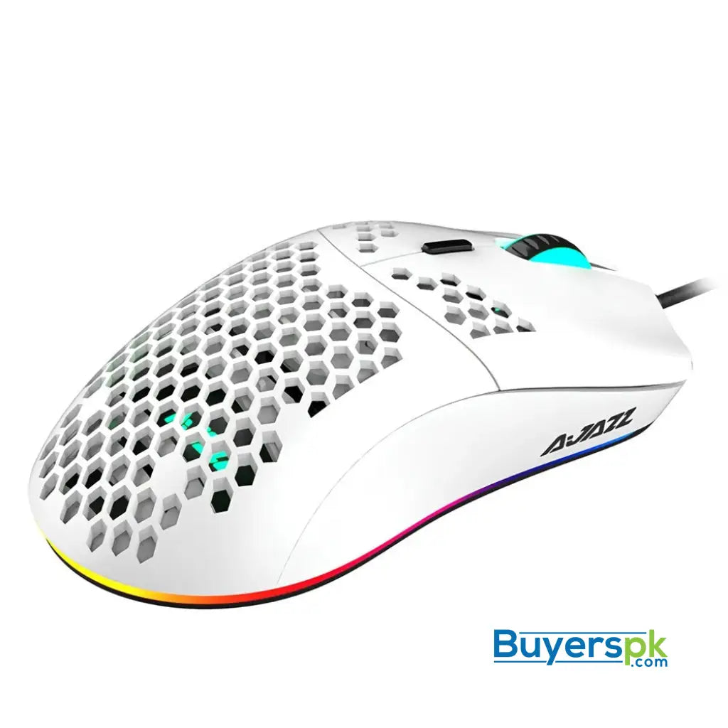 A-jazz Aj390r Rgb White Mouse - Price in Pakistan