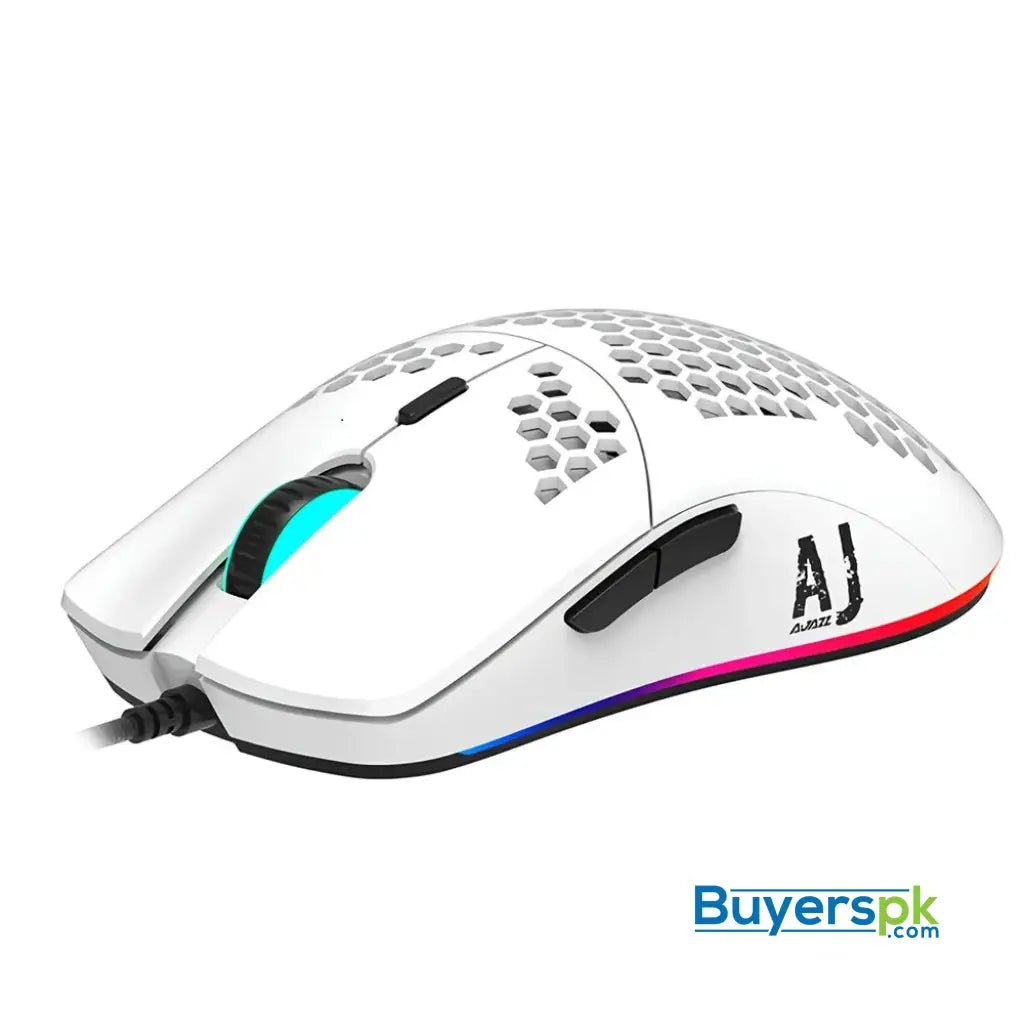 A-jazz Aj390r Rgb White Mouse - Price in Pakistan
