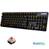A-jazz Keyboard Robocop Mechanical Rgb Black - 104 Keys