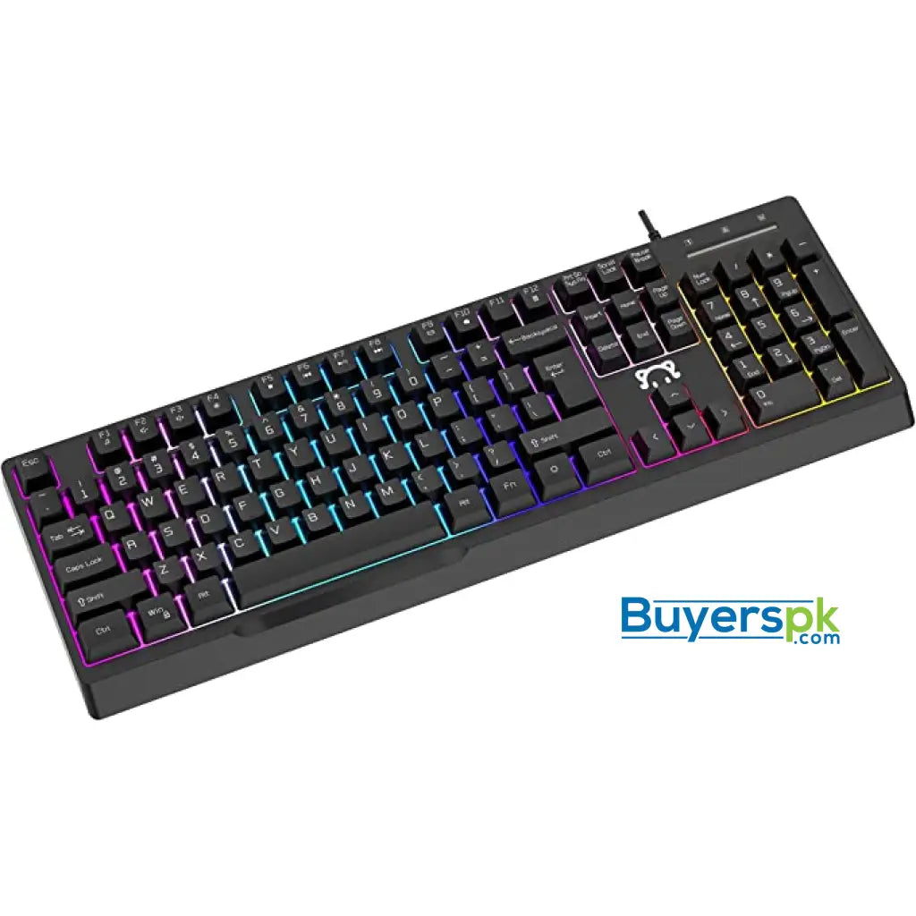 A-jazz Keyboard Stk090 Brown Membrane Wired Black - Price in Pakistan
