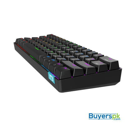 A-jazz Keyboard Stk61 Mechanical Black - Blue Switches - Price in Pakistan