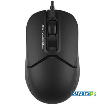 A4tech Fm12 Fstyler 1200 Dpi Optical Mouse - Black - Price in Pakistan