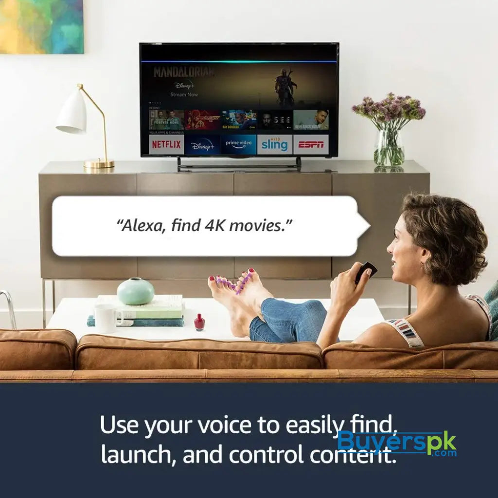 Amazon fire Tv Stick 4k Streaming Device Includes Alexa Voice Remote - Android TV Box Price in Pakistan