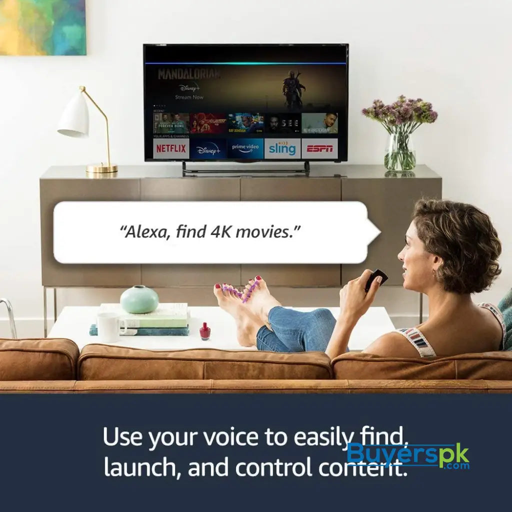 Amazon fire Tv Stick 4k with Alexa Voice Remote Ultra Hd