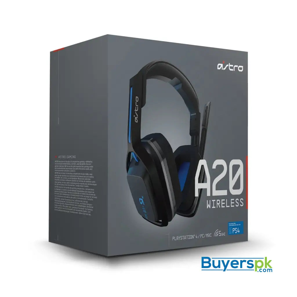 Astro A20 Wireless Gaming Headset - Black/blue - Price in Pakistan