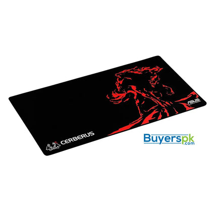 ASUS Cerberus Mat XXL Gaming Mouse Pad with Consistent Surface Texture and Non-Slip Rubber XXL: 900*440*3mm / 700g - Mouse Pad