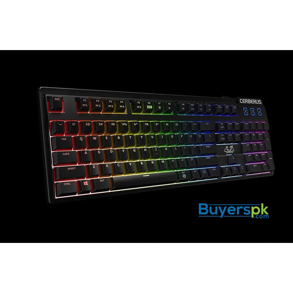 Asus Cerberus Mechanical Rgb Keyboard, Red-switch Type
