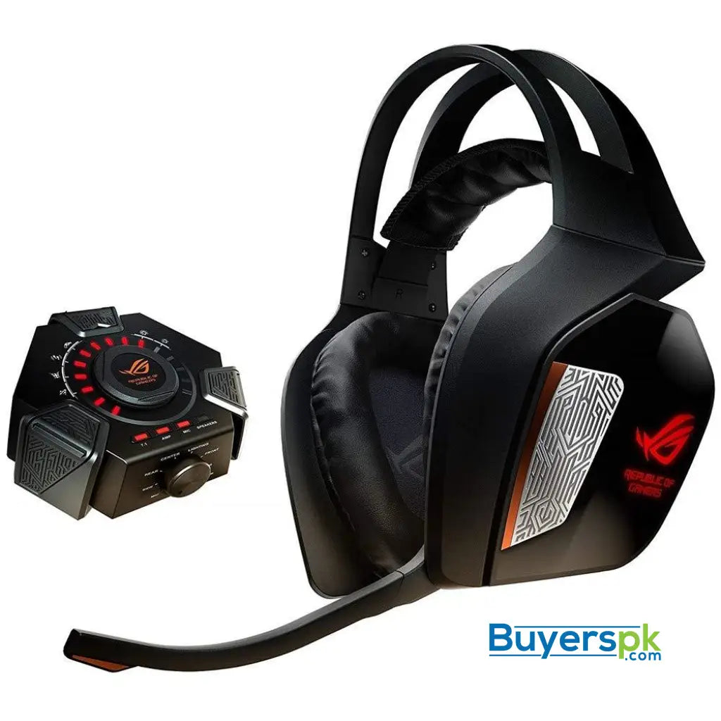 Asus Rog Centurion True 7.1 Surround Sound Gaming Headset for Pc/console with Usb Control Box