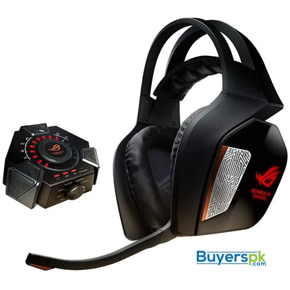 ASUS ROG Centurion True 7.1 Surround Sound Gaming Headset for PC/Console with USB Control Box - Headset