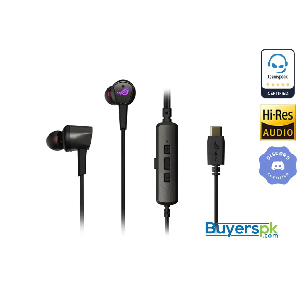 Asus Rog Cetra Ii Noise-canceling In-ear Gaming Headphones - Headset Price in Pakistan