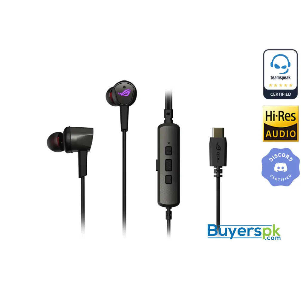 Asus Rog Cetra Ii Noise-canceling In-ear Gaming Headphones