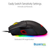 Asus Rog Gladius Ii Aura Sync Usb Wired Optical Ergonomic Gaming Mouse with Dpi Target Button (12000