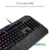 Asus Tuf K5 Mechanical Membrane Rgb Gaming Keyboard with Programmable Onboard Memory, Media Controls
