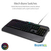 Asus Tuf K5 Mechanical Membrane Rgb Gaming Keyboard with Programmable Onboard Memory, Media Controls