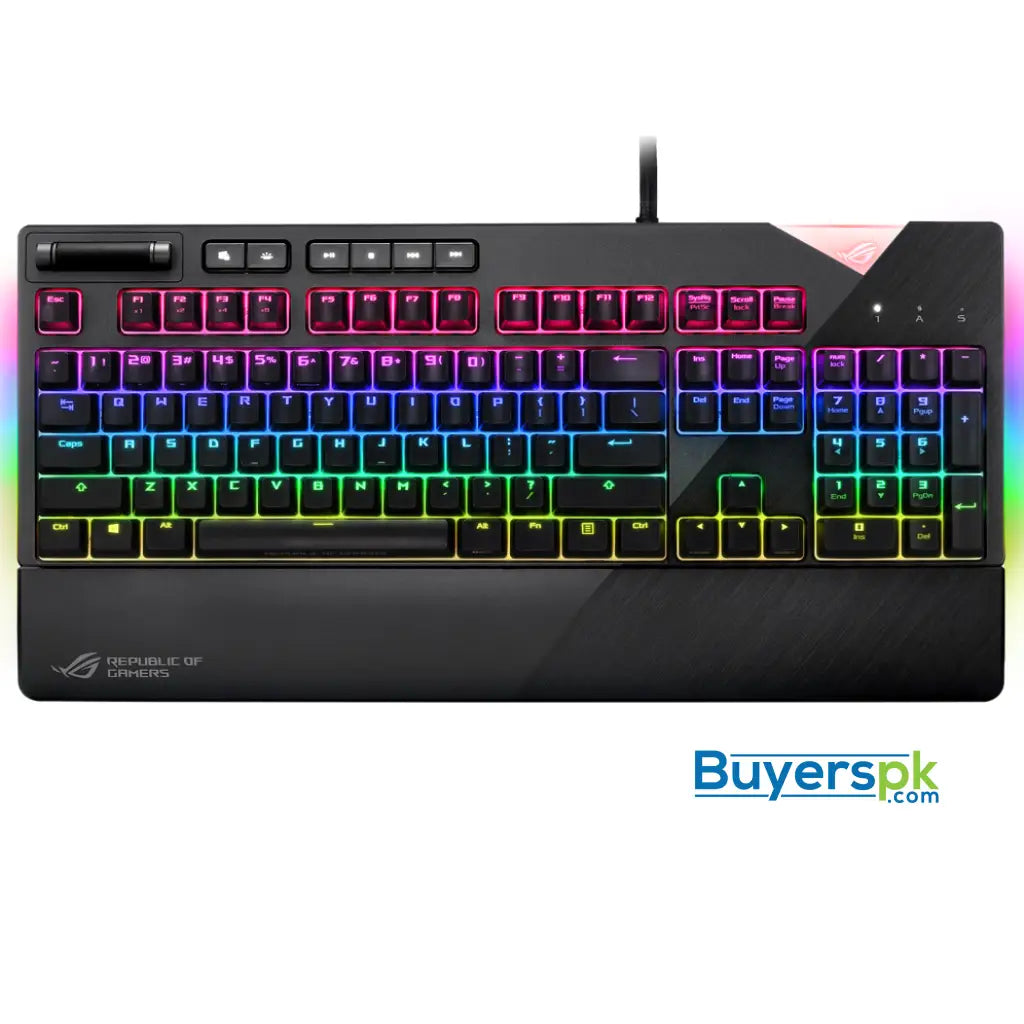 Asus Xa01 Rog Strix Flare Rgb Mechanical Gaming Keyboard - Price in Pakistan