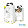 Baseus True Wireless Bluetooth Handsfree W04 White
