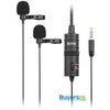 Boya By-m1dm Dual Lavalier Universal Microphone