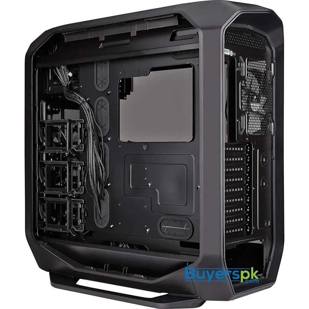 Corsair CC-9011063-WW 780T Graphite Series Windowed Full Tower ATX Gaming Case with LED Fan - Black/Red - Casing