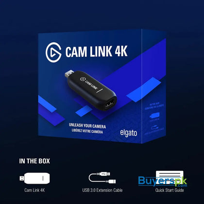 Corsair Elgato Cam Link 4k Compatible Cameras (10gam9901) - Gadgets Price in Pakistan