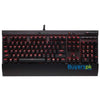 Corsair K70 Lux Mechanical Gaming Keyboard - Backlit Red Led - Usb Passthrough & Media Controls -