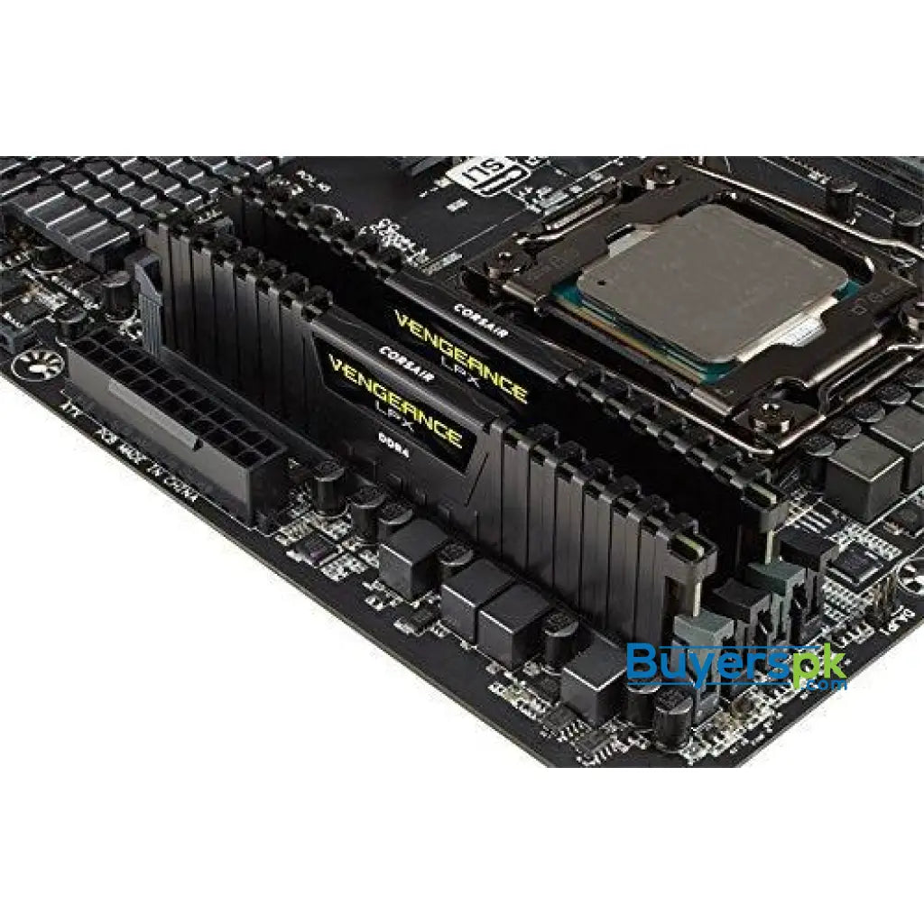 Corsair Vengeance LPX 16GB (2x8GB) DDR4 DRAM 3200MHz C16 Desktop Memory Kit - Black (CMK16GX4M2B3200C16) - RAM