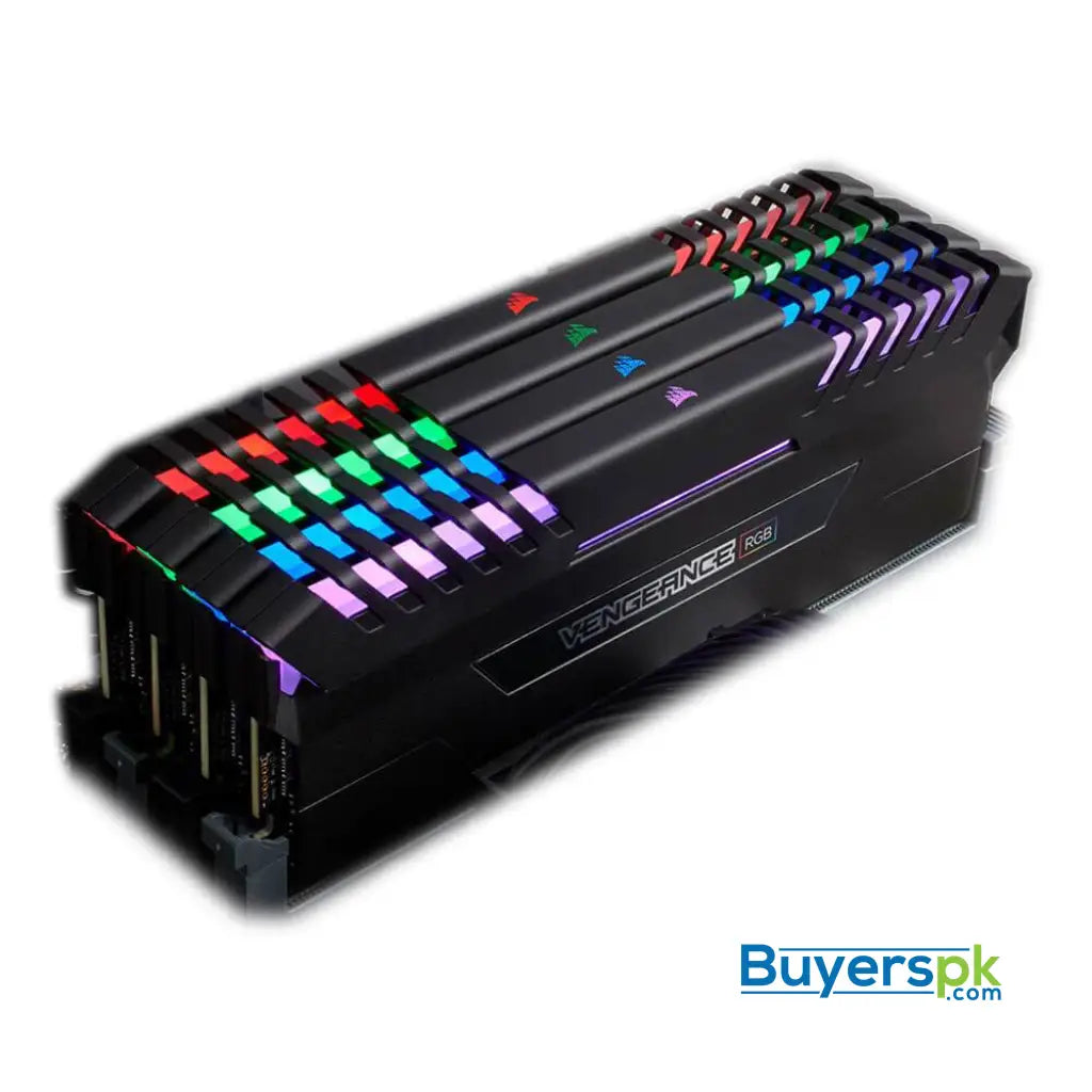 Corsair Vengeance Rgb 16gb (2x8gb) Ddr4 3000mhz C16 Desktop Memory - Black