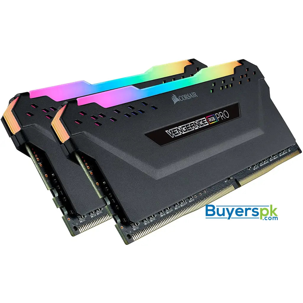 Corsair Vengeance Rgb Pro 32gb (2x16gb) Ddr4 3600mhz C18 Amd Optimized Memory – Black - RAM Price in Pakistan