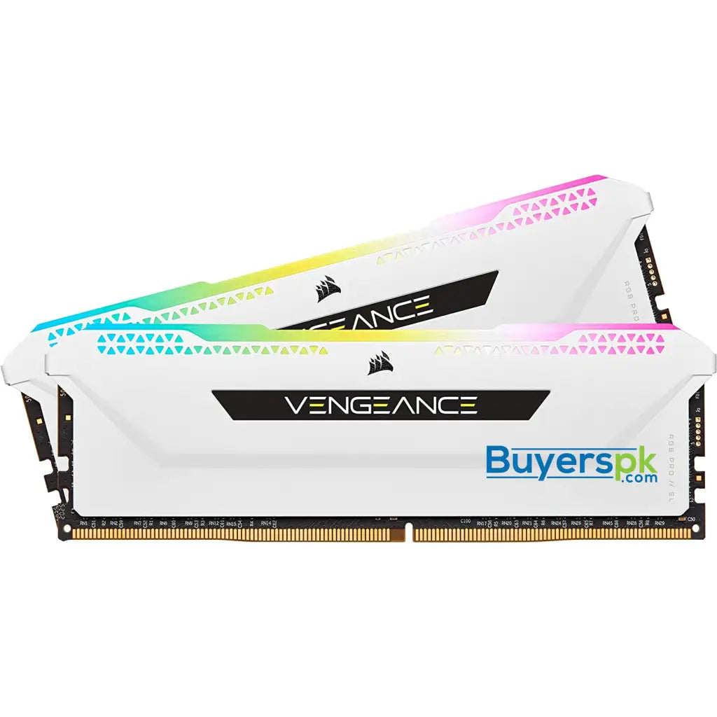 Corsair Vengeance Rgb Pro Sl 16gb (2x8gb) Ddr4 3200mhz Desktop Memory - White (open Box Brand New) - RAM Price in Pakistan