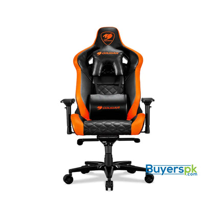Cougar Armor Titan Ultimate Gaming Chair (black/orange) - Price in Pakistan
