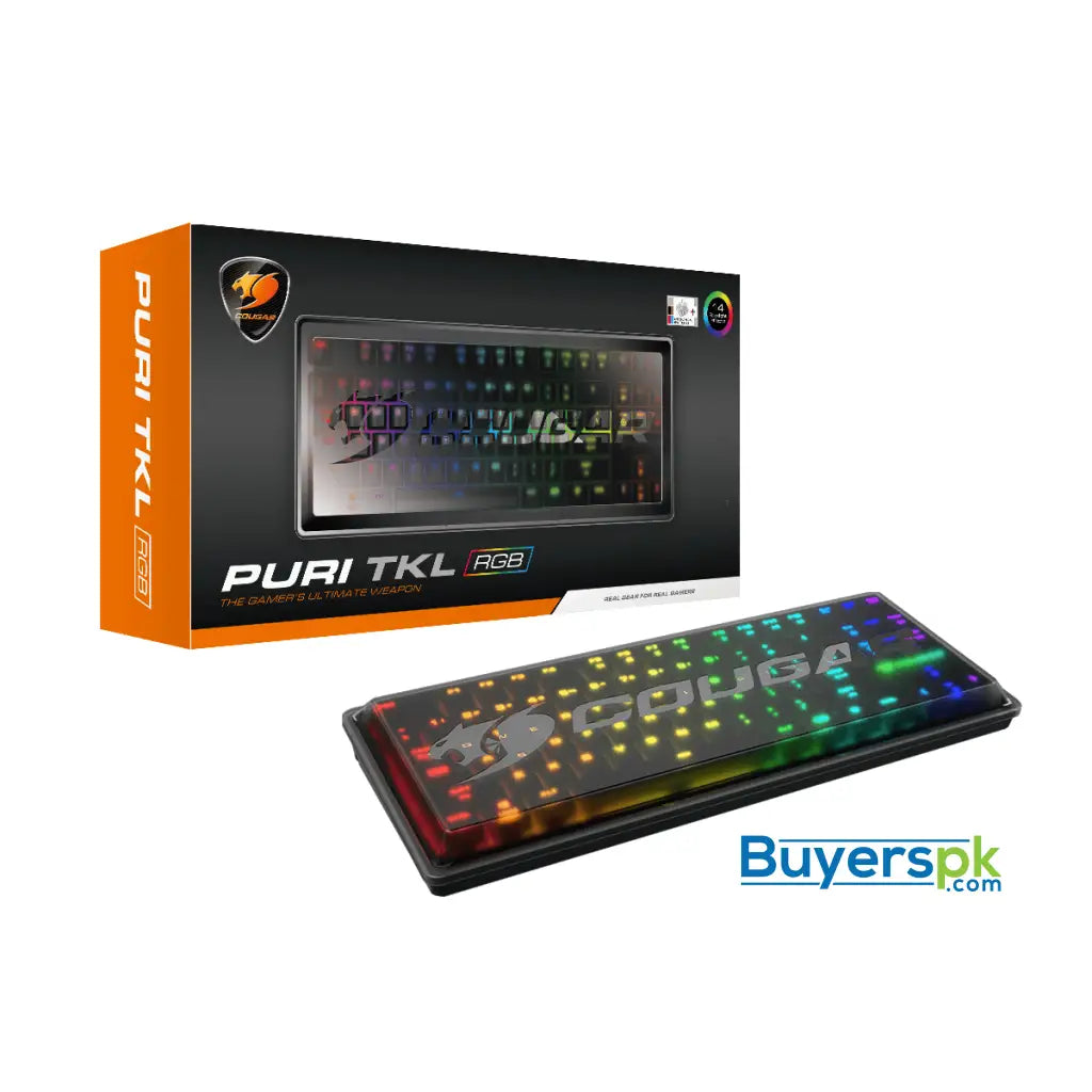 Cougar Puri Tkl Rgb Mechanical Gaming Keyboard - the Gamer’s Rgb Ultimate Weapon