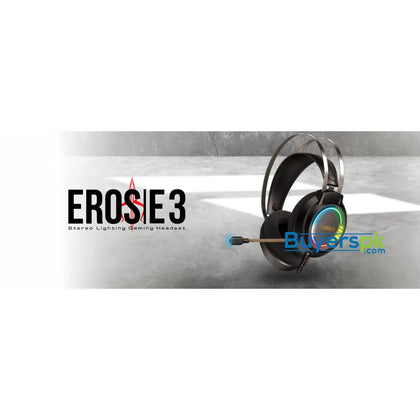 Gamdias Eros E3 Stereo Lighting Gaming Headset - Price in Pakistan