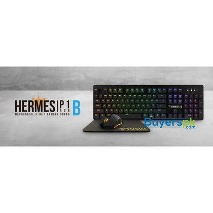 Gamdias Hermes P1b Rgb Mechanical 3-in-1 Gaming Combo - Keyboard Price in Pakistan