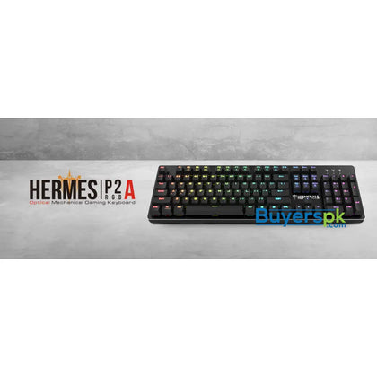Gamdias Hermes P2a Rgb Optical Mechanical Gaming Keyboard - Price in Pakistan