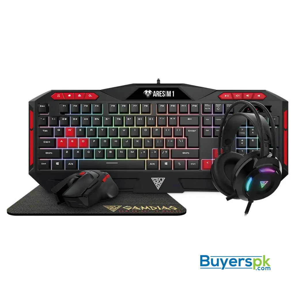 Gamdias Poseidon M2 4-in-1 Gaming Combo - Keyboard Price in Pakistan
