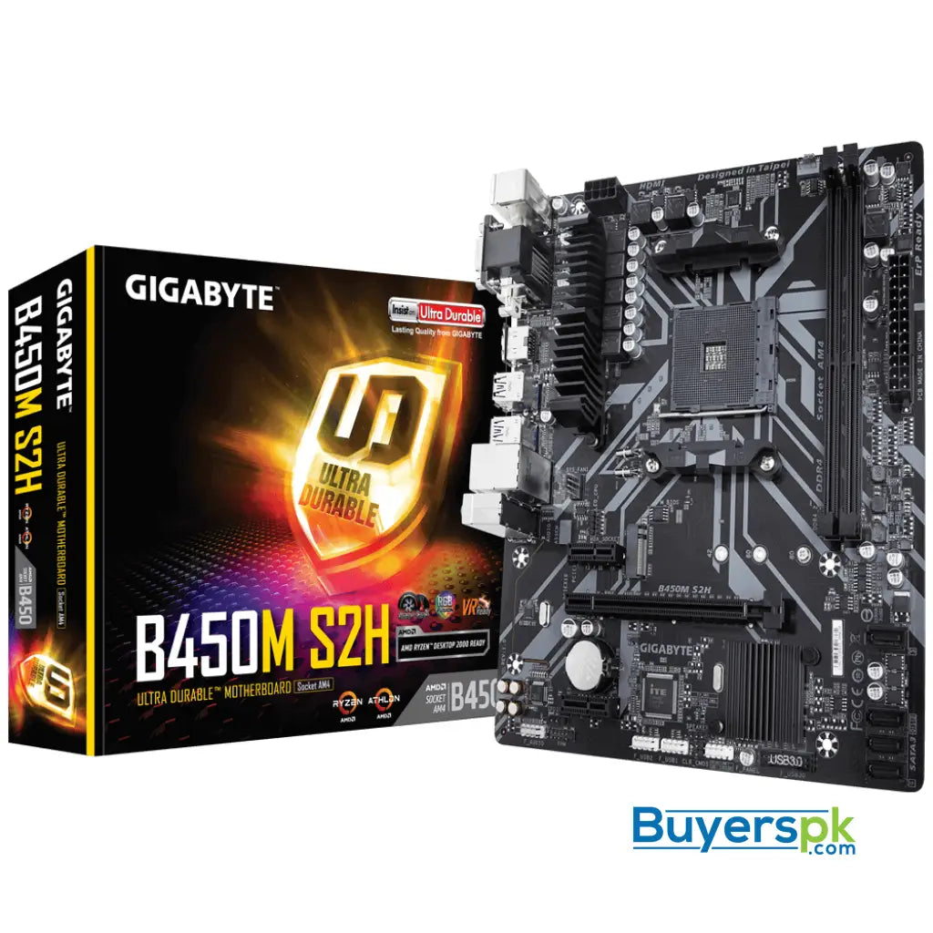 Gigabyte B450m S2h Motherboard - Price in Pakistan