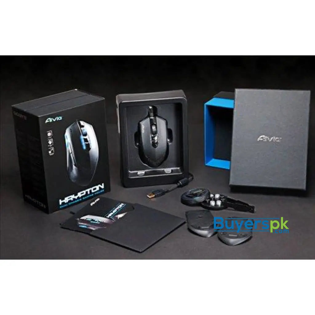Gigabyte KRYPTON Aivia Krypton Dual-chassis Gaming Mouse - 8200 DPI - Mouse