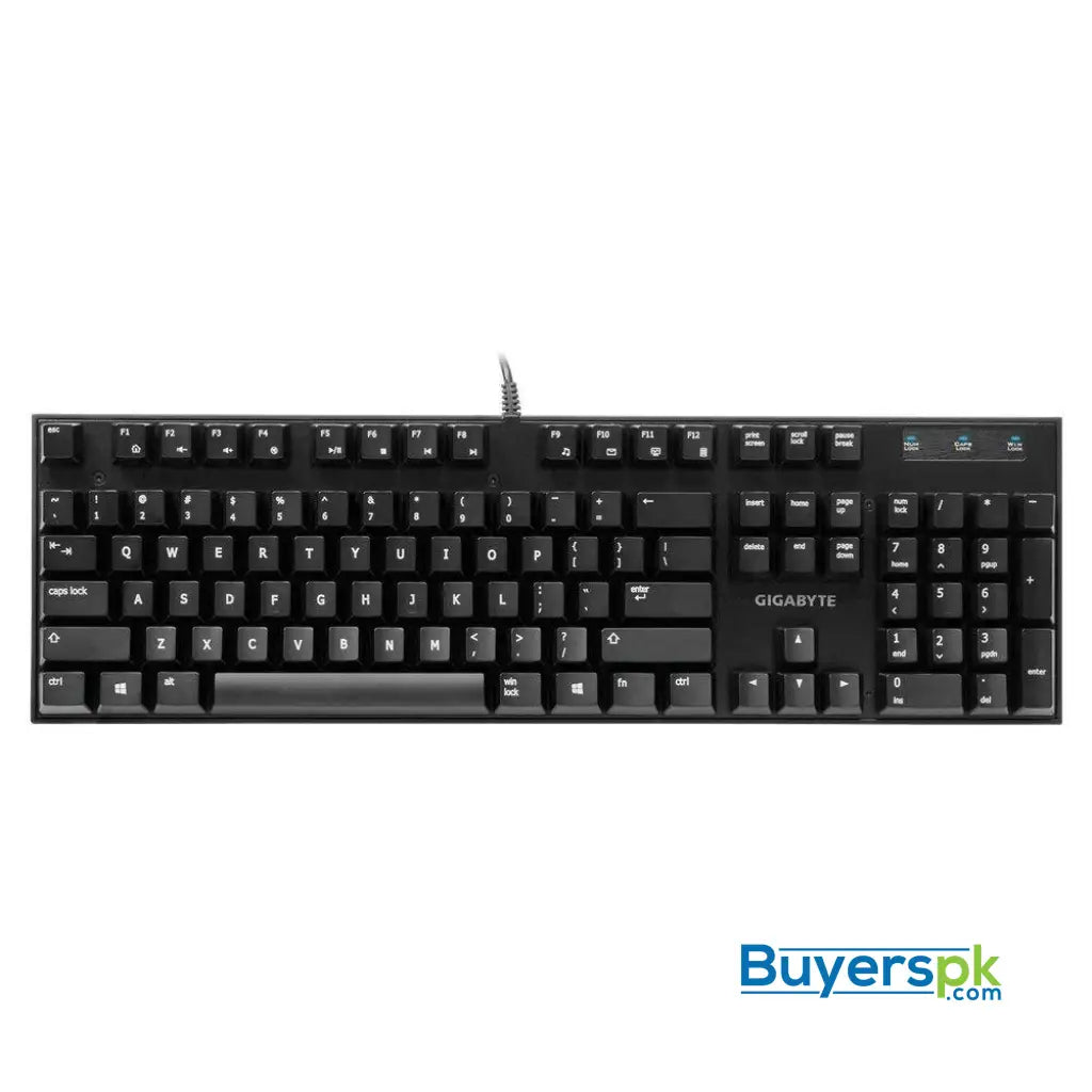 GIGABYTE Mechanical Cherry Blue Keyboard (GK-Force K83 Blue) - Keyboard