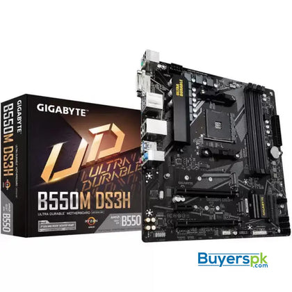 Gigabyte B550m Ds3h Amd Am4 Micro Atx Motherboard - Price in Pakistan