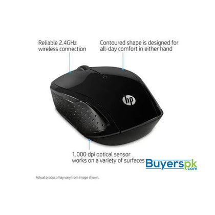 Hp 200 Wireless Mouse Black (x6w31aa) - Price in Pakistan