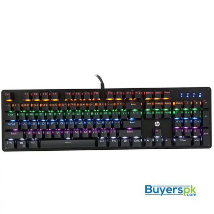 Hp Gk100f Real Mechanical Keyboard Gaming Blue Switch - Price in Pakistan