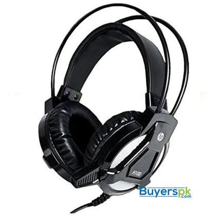 HP H100 Gaming Headset with Mic (Black) - Headset
