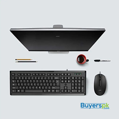 Hp Km10 Wired Keyboard and Mouse Combo for Desktops - Price in Pakistan