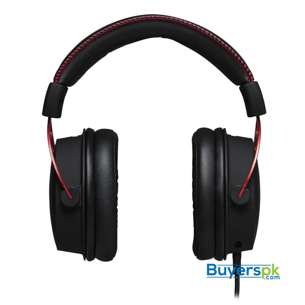 HyperX Cloud Alpha Gaming Headset - Dual Chamber Drivers - Award Winning Comfort - Durable Aluminum Frame - Detachable Microphone - Works