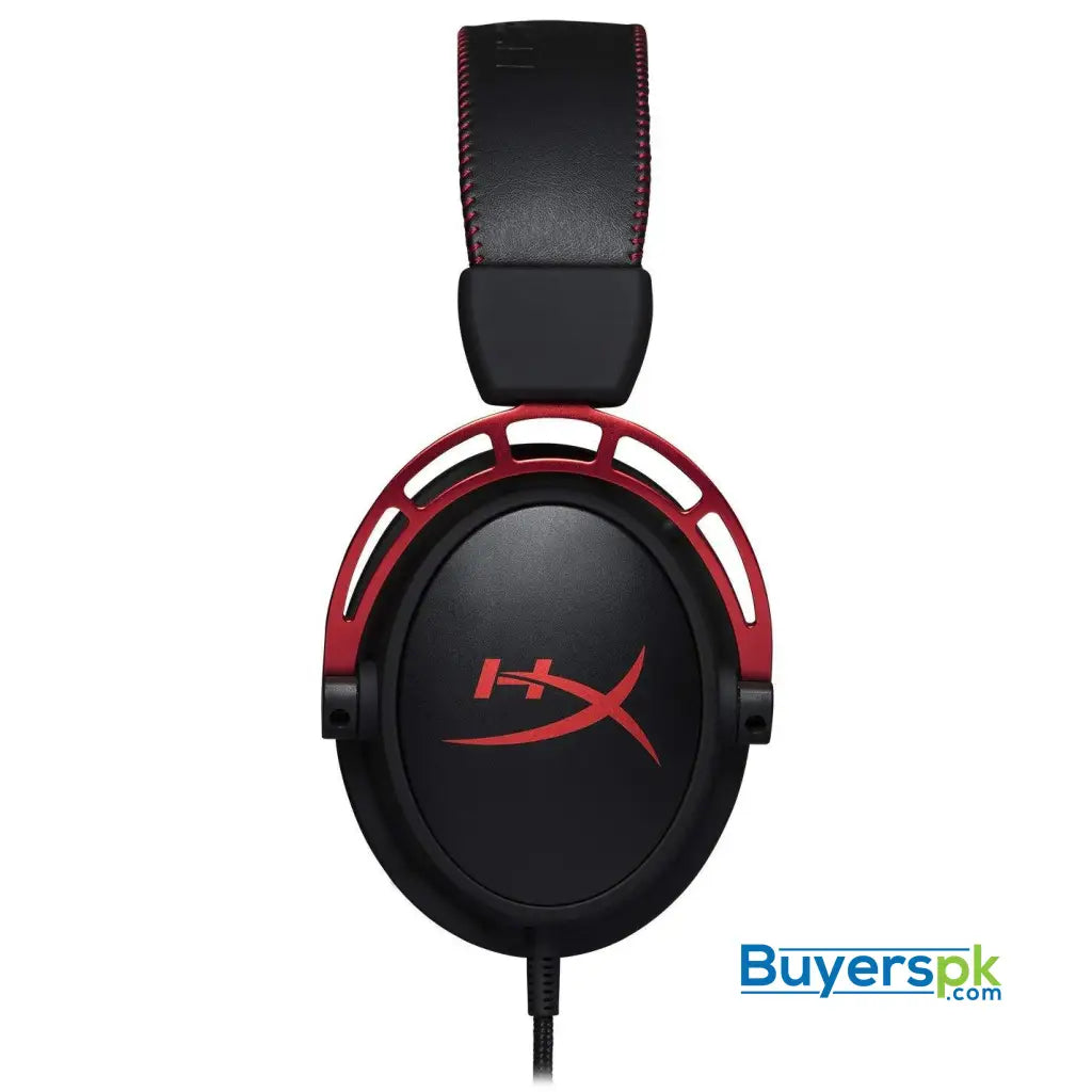 HyperX Cloud Alpha Gaming Headset - Dual Chamber Drivers - Award Winning Comfort - Durable Aluminum Frame - Detachable Microphone - Works